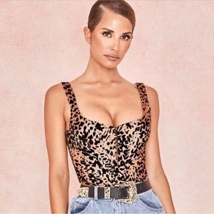 House of CB Animal Print Corset